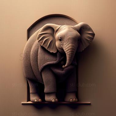 3D model st Short   eared elephant jumper (STL)